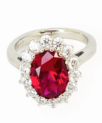 Anello Diamonfire Royal Rosso