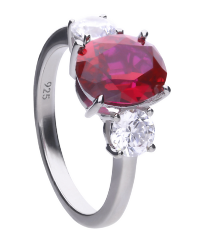 Anello Diamonfire Royal Rosso