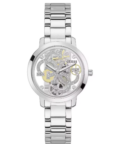 Orologio al Quarzo Guess Donna Quattro Clear