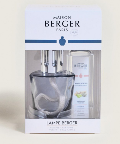 Lampe Berger - Cofanetto TERRA Noir con 250ml di Terre Sauvage