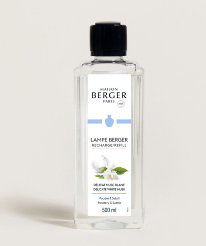 Lampe Berger - Delicat Musc Blanc 500ml (Ricarica per Lampe)