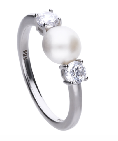 Anello Diamonfire Bridal Con Perla